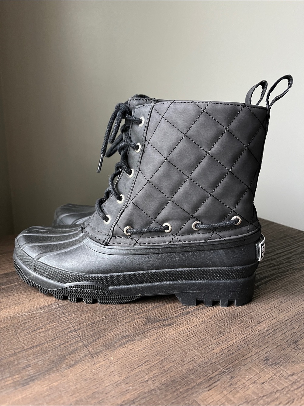 Sperry Gosling Duck boot waterproof size 6 great shape